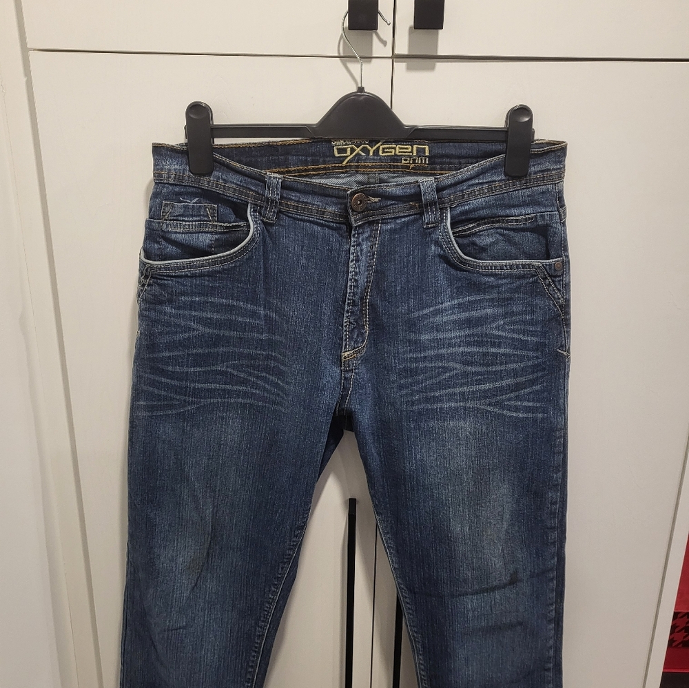 Vintage Oxygen Men's Blue Jeans